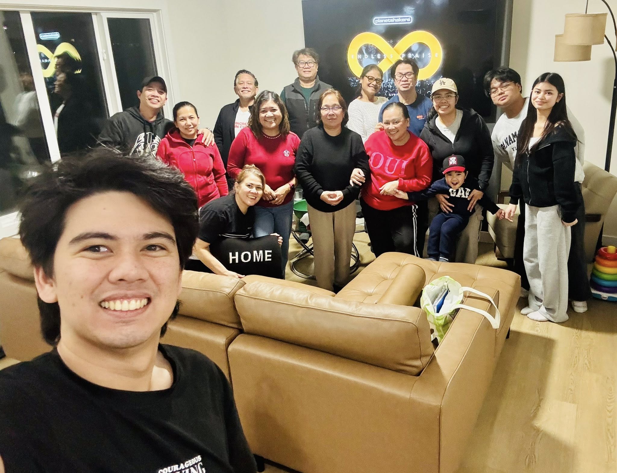 Bible study group gathering